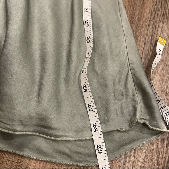 Unbranded Satin Lace Blouse Women’s Small Grey Cami Romantic Fairy Made In Italy - Picture 8 of 9